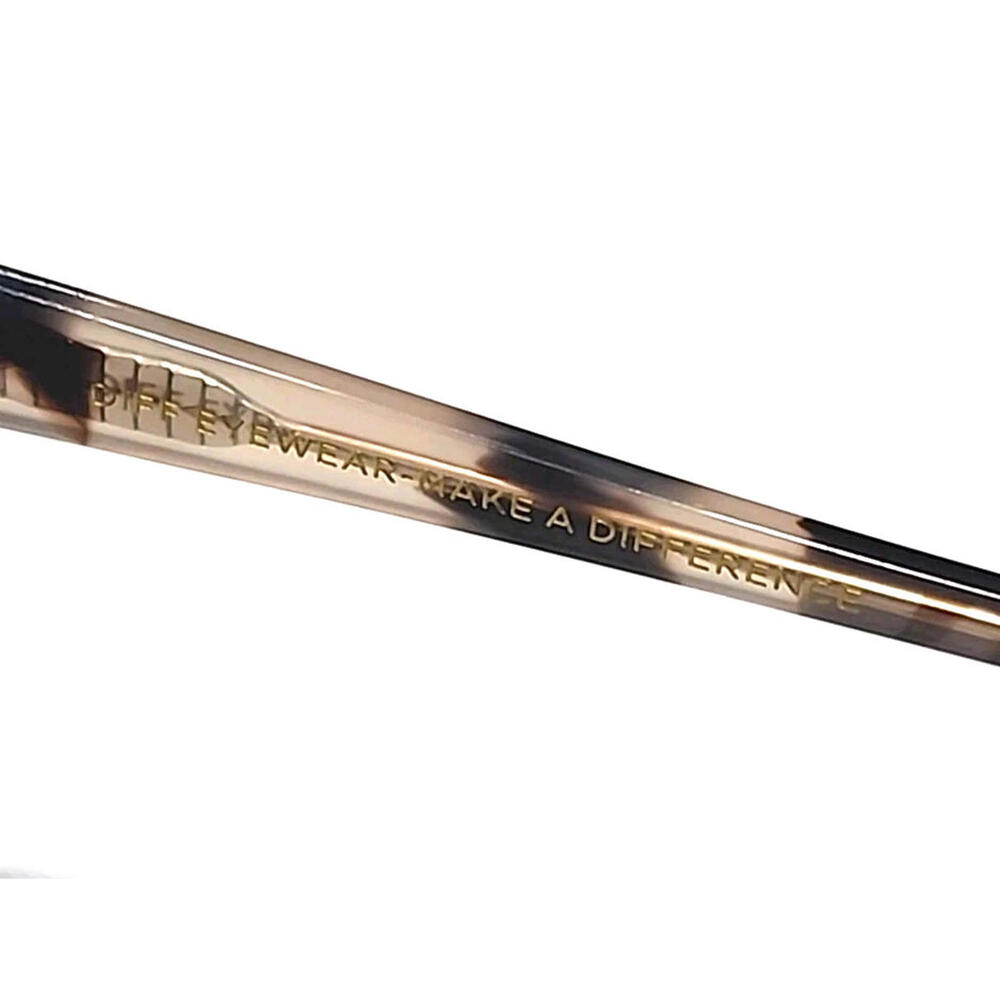 Diff Gemma Gray Tortoise Oversized Round Sunglass… - image 4